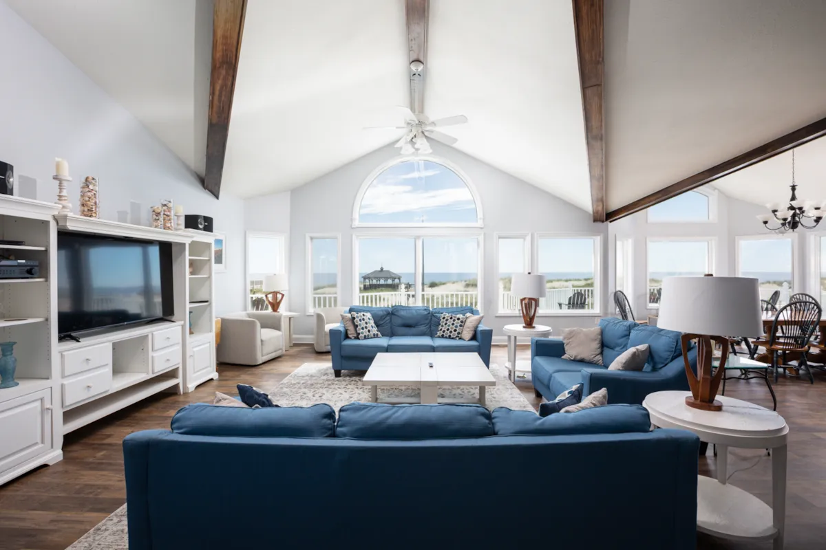 OBX State of Mind Oceanfront Home in Carova Beach 4x4