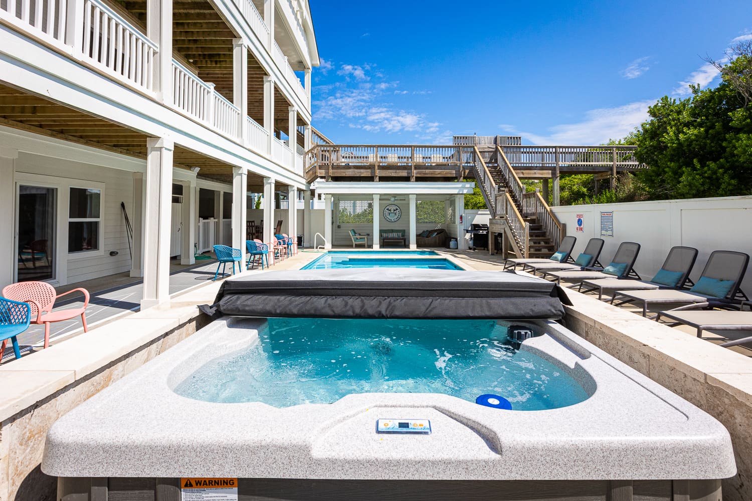 Coastal Cabana Oceanfront Home in Whalehead Corolla