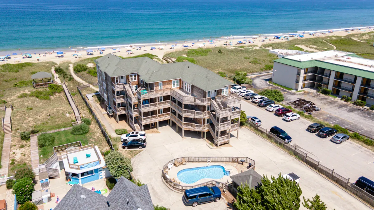 Sip-N-Surf Oceanfront Home in Kill Devil Hills KDH
