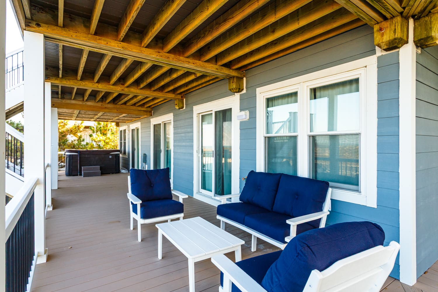 Japandi Retreat Oceanfront Home in Villages at Ocean Hill Corolla