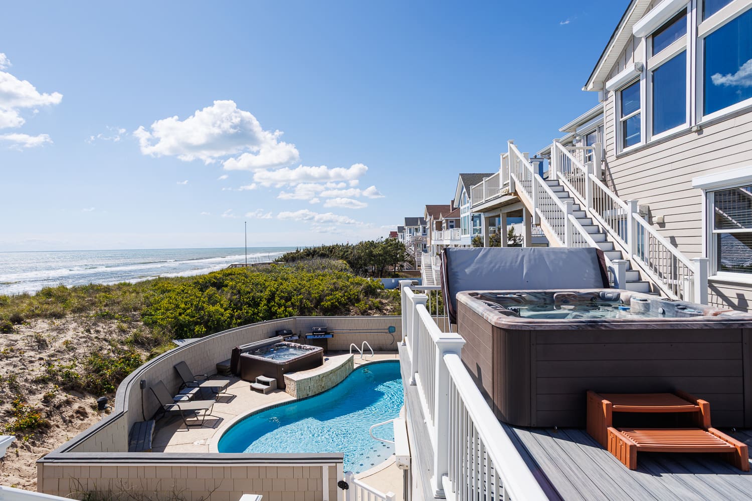 Absolute Paradise Oceanfront Home in Pine Island Corolla